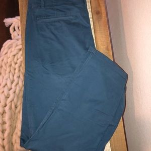 Gap Lived-in Slim blue Chino pant